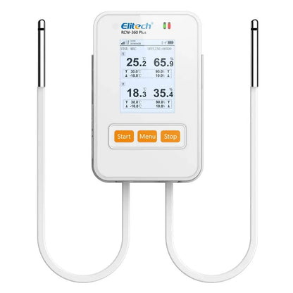 Datalogger de Temp y Humedad Wifi Dual