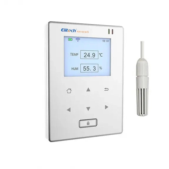 Datalogger Temp y Humedad WiFi Elitech