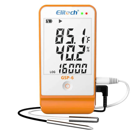 Datalogger Temp y Hum ELITECH GSP6