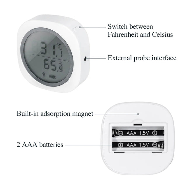 Datalogger Bluetooth de Temperatura y Humedad IBS-TH1-PLUS