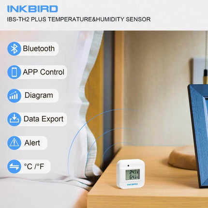 Datalogger Bluetooth de Temperatura y Humedad INKBIRD IBS-TH2-PLUS
