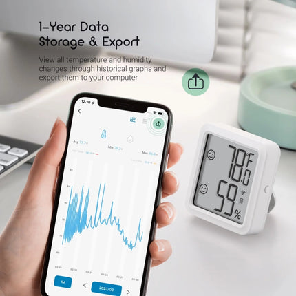 Datalogger WiFi de Temperatura y Humedad INKBIRD IBS-TH3