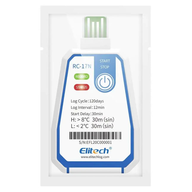 Datalogger Temperatura Desechable NFC