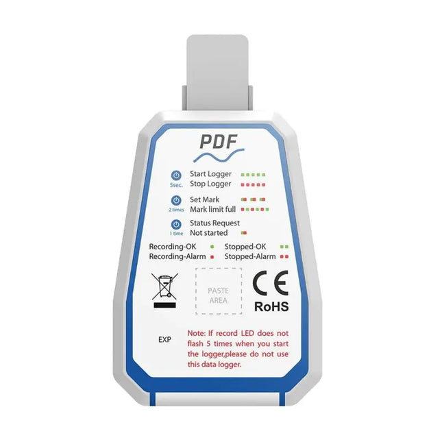 Datalogger Temperatura Desechable NFC
