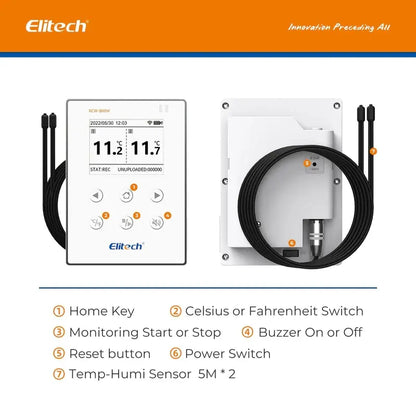 Datalogger Temperatura Dual WiFi