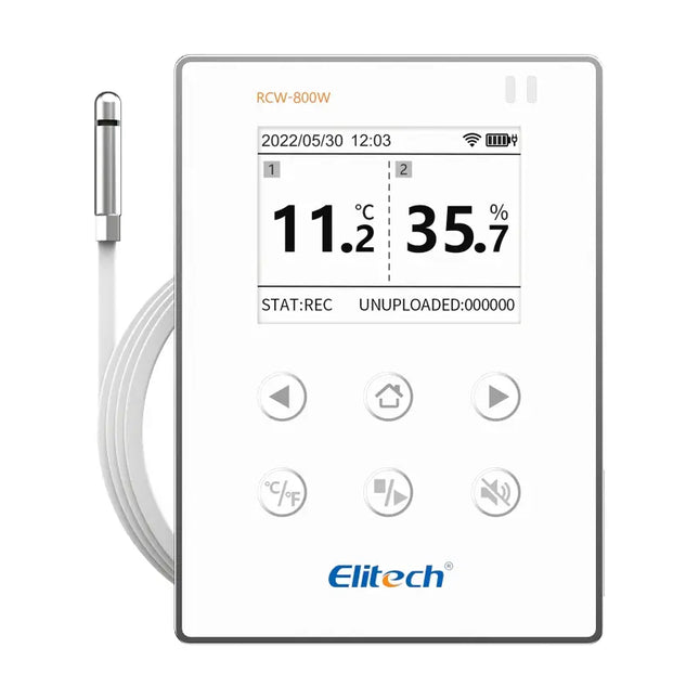 Datalogger Temperatura Humedad WiFi ELITECH