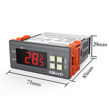 Controlador de Temperatura STC-1000 Elitech - Precisión y Fiabilidad