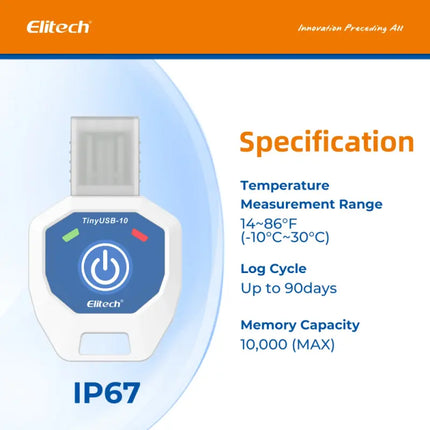 Datalogger Temperatura Desechable