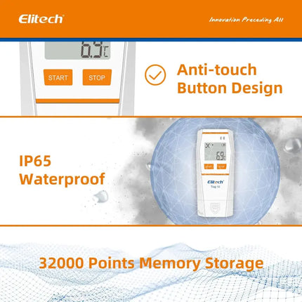 Datalogger Temperatura Elitech Tlog 10