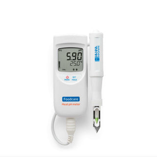 Medidor Portátil de pH para Carnes con Pantalla LCD