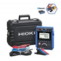 Hioki IR5051-90 - Medidor de Aislamiento Fotovoltaico 5kV, 10T Ohm con adaptador inalámbrico