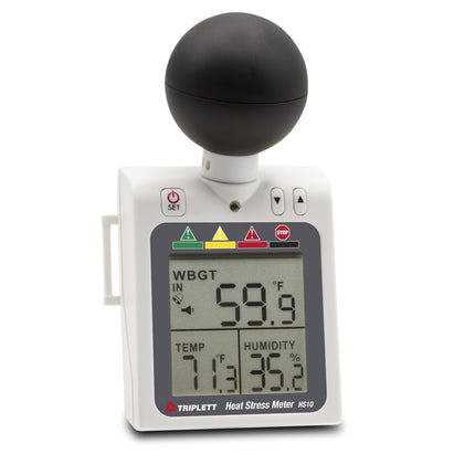 Medidor de estrés térmico WBGT (temperatura de globo y bulbo húmedo)