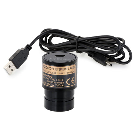 AmScope M150 Series Portable LED Monocular Student Compound Microscope 40X-1000X Magnification