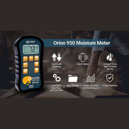 Orion® 950 Smart Pinless Wood Moisture Meter Kit