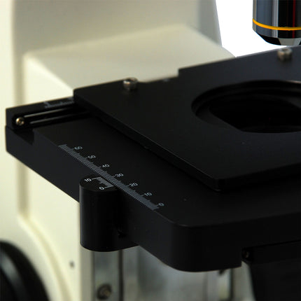 100X-800X Metallurgical Microscope, Trinocular, Halogen Light, Bright Field + Polarizing Kit