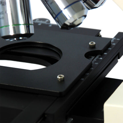 100X-800X Metallurgical Microscope, Trinocular, Halogen Light, Bright Field + Polarizing Kit