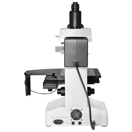 50X-500X Metallurgical Microscope, Trinocular, Halogen-LED Light, Bright Field Dark Field