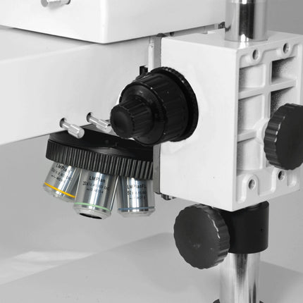 50X-500X Metallurgical Microscope, Trinocular, Halogen Fiber Optic Illuminator, Bright Field Dark Field + Polarizing Kit