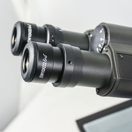 40X-400X Metallurgical Microscope, Trinocular, Halogen Light, Large Stage