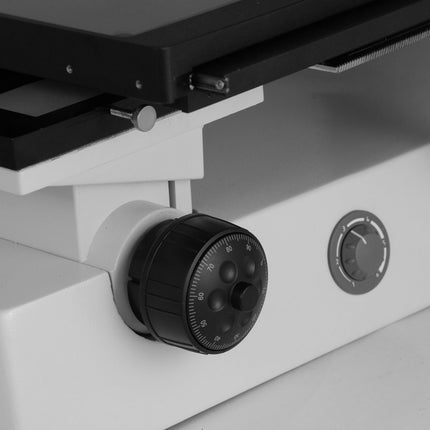 40X-400X Metallurgical Microscope, Trinocular, Halogen Light, Large Stage