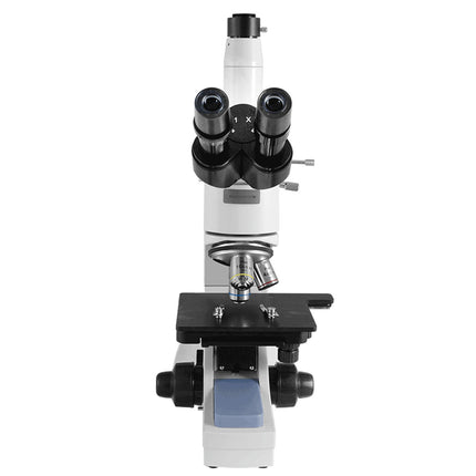 40X-400X Metallurgical Microscope, Trinocular, Halogen Light, Bright Field