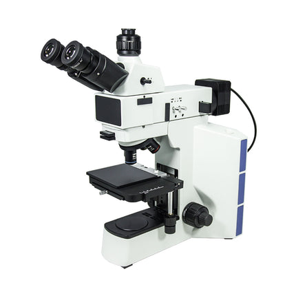 50-1000X LED Reflection Light XY Stage Travel Distance 75x40mm Trinocular Metallurgical Microscope MT05110303