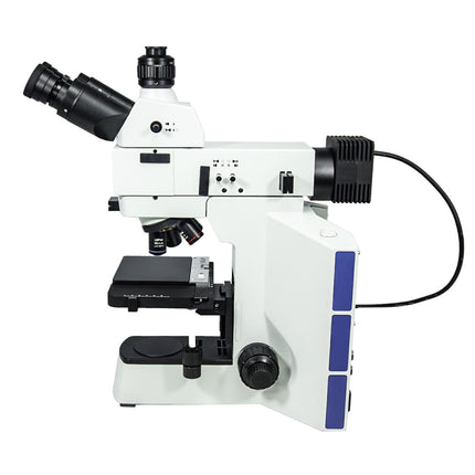 50-1000X LED Reflection Light XY Stage Travel Distance 75x40mm Trinocular Metallurgical Microscope MT05110303