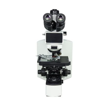 50-1000X LED Dual Illuminated Light XY Stage Travel Distance 75x40mm Trinocular Transmitted/Reflected Metallurgical Microscope MT05110313