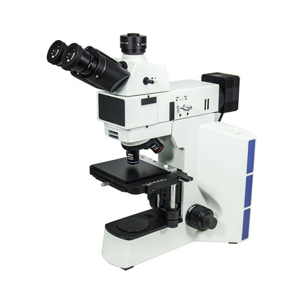 50-500X LED Reflection Light XY Stage Travel Distance 75x40mm Trinocular Metallurgical Microscope MT05110323