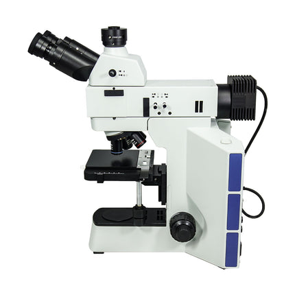 50-500X LED Reflection Light XY Stage Travel Distance 75x40mm Trinocular Metallurgical Microscope MT05110323