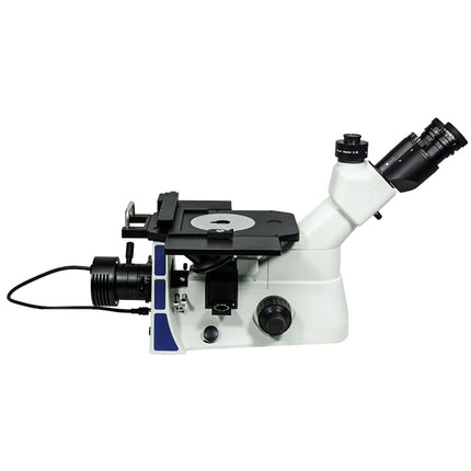 50-500X LED Coaxial Reflection Light Inverted Trinocular Inverted Metallurgical Microscope MT05130313