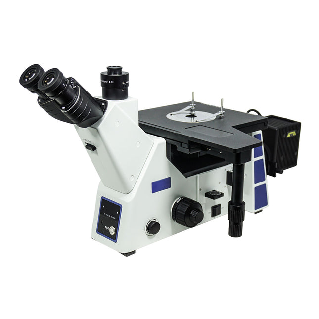 50-500X Inverted Halogen Coaxial Reflection Light Trinocular Inverted Metallurgical Microscope MT05140313