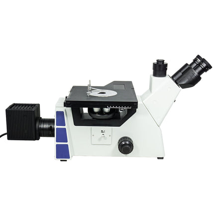 50-500X Inverted Halogen Coaxial Reflection Light Trinocular Inverted Metallurgical Microscope MT05140313