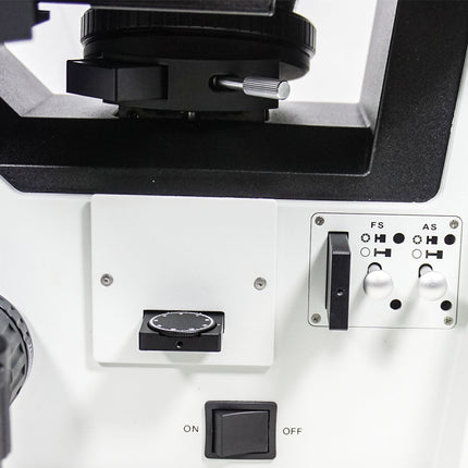 50-500X Inverted Halogen Coaxial Reflection Light Trinocular Inverted Metallurgical Microscope MT05140313