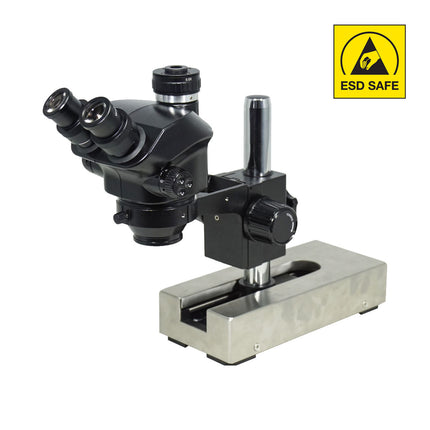 7-50X ESD Safe Post Stand Trinocular Zoom Stereo Microscope SZ19040231