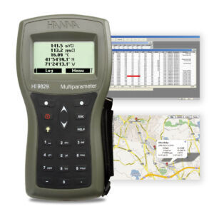 Medidor de pH/ORP/CE/OD con GPS HI9829