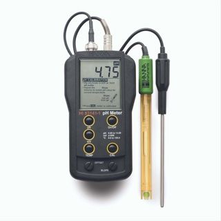 Medidor Analógico pH/mV/°C con Electrodo