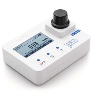 Kit de Fotómetro para Cloro, Ácido Cianúrico y pH - Medición Precisa