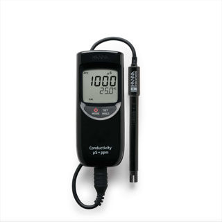 Medidor Portátil de CE/TDS con Temperatura - Rango 0 a 3999 µS/cm