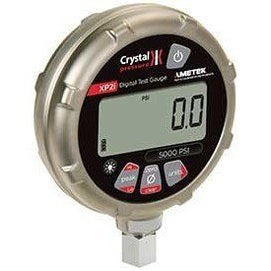 AMETEK Crystal XP2i Digital Pressure Gauge with FOV system F, 0 to 15 Kpsi, 4.5" dial, CPF female bottom, diecast aluminum housing