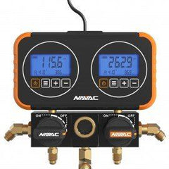 NAVAC N2D72 Flex72 Manifold Gauge with digital display, 72 refrigerants