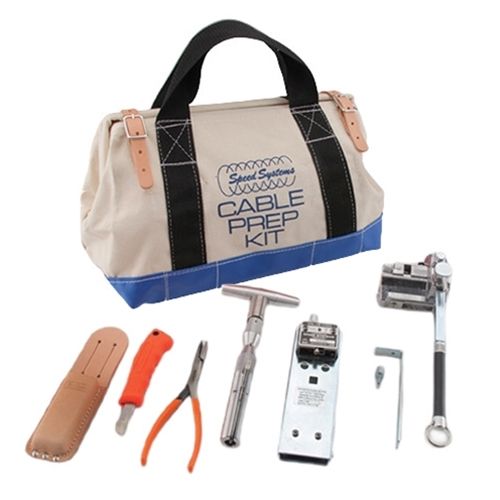 Speed Systems CPK-9 Cable Prep Kit - 1542-2CL, 1646X, 1700SS, LPW1525/TK120X-N, SC-11, SC-13, Canvas Bag