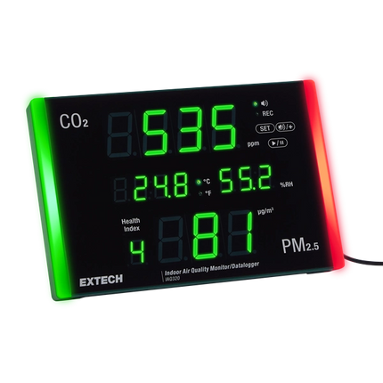 Monitor Calidad Aire Interior Extech IAQ320