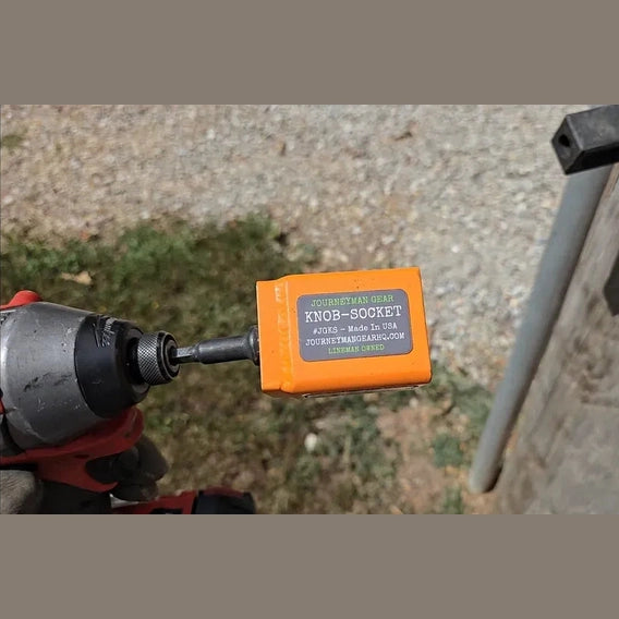 Knob-Socket — Dado para instalación de aisladores tipo carrete