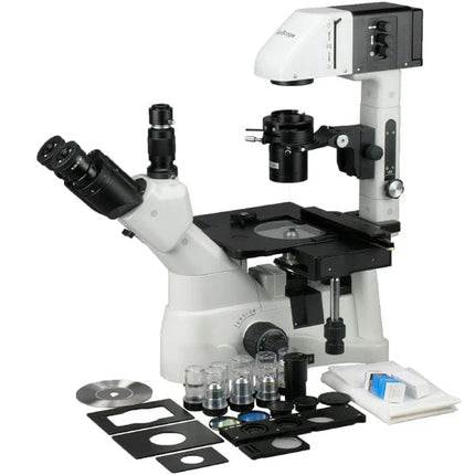 Microscopio Compuesto Invertido 40X-600X