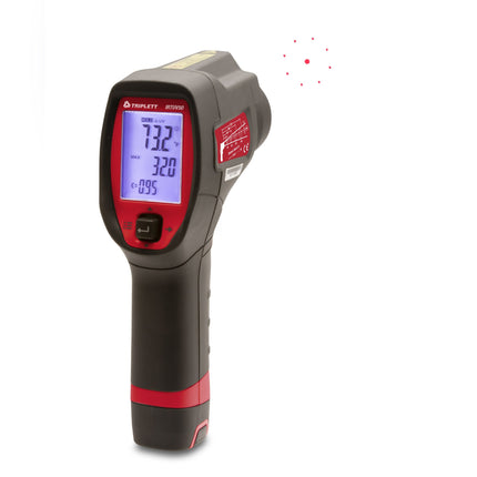 Termómetro IR con detección de fugas UV