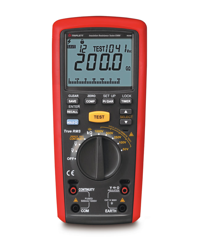 Probador de resistencia de aislamiento