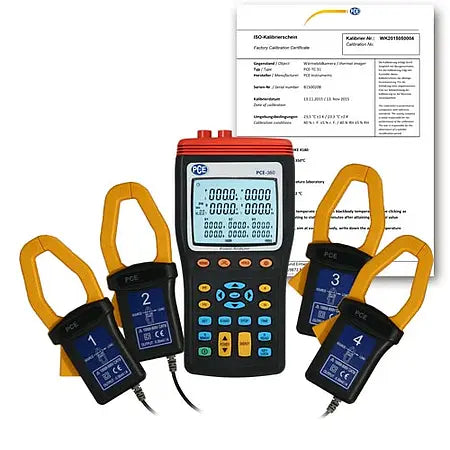 Analizador Potencia PCE-360-ICA 3 Fases