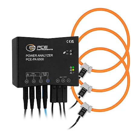 Analizador de potencia PCE-PA 6500 F150