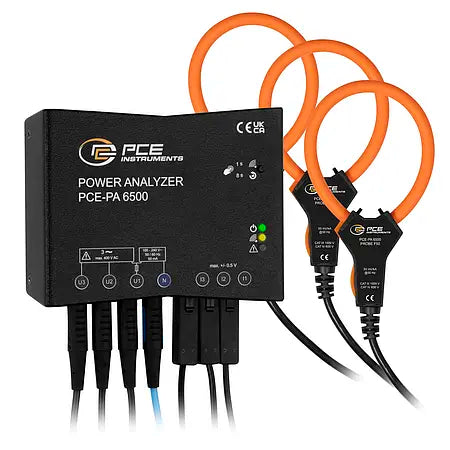 Analizador de Potencia PCE-PA 6500 F50